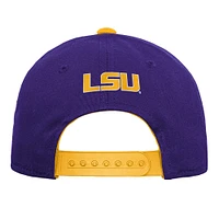 Casquette réglable avec logo LSU Tigers violet Youth Fanatics