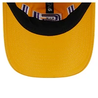 Youth New Era  Gold LSU Tigers Logo 9TWENTY Adjustable Hat