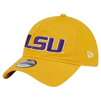 Casquette ajustable 9TWENTY avec logo doré des Tigers de LSU de New Era pour jeunes