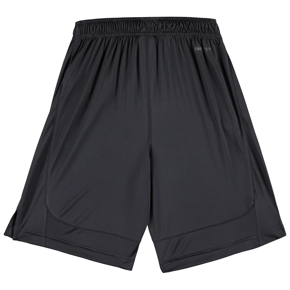 Youth Nike  Anthracite LSU Tigers Fly Performance Shorts