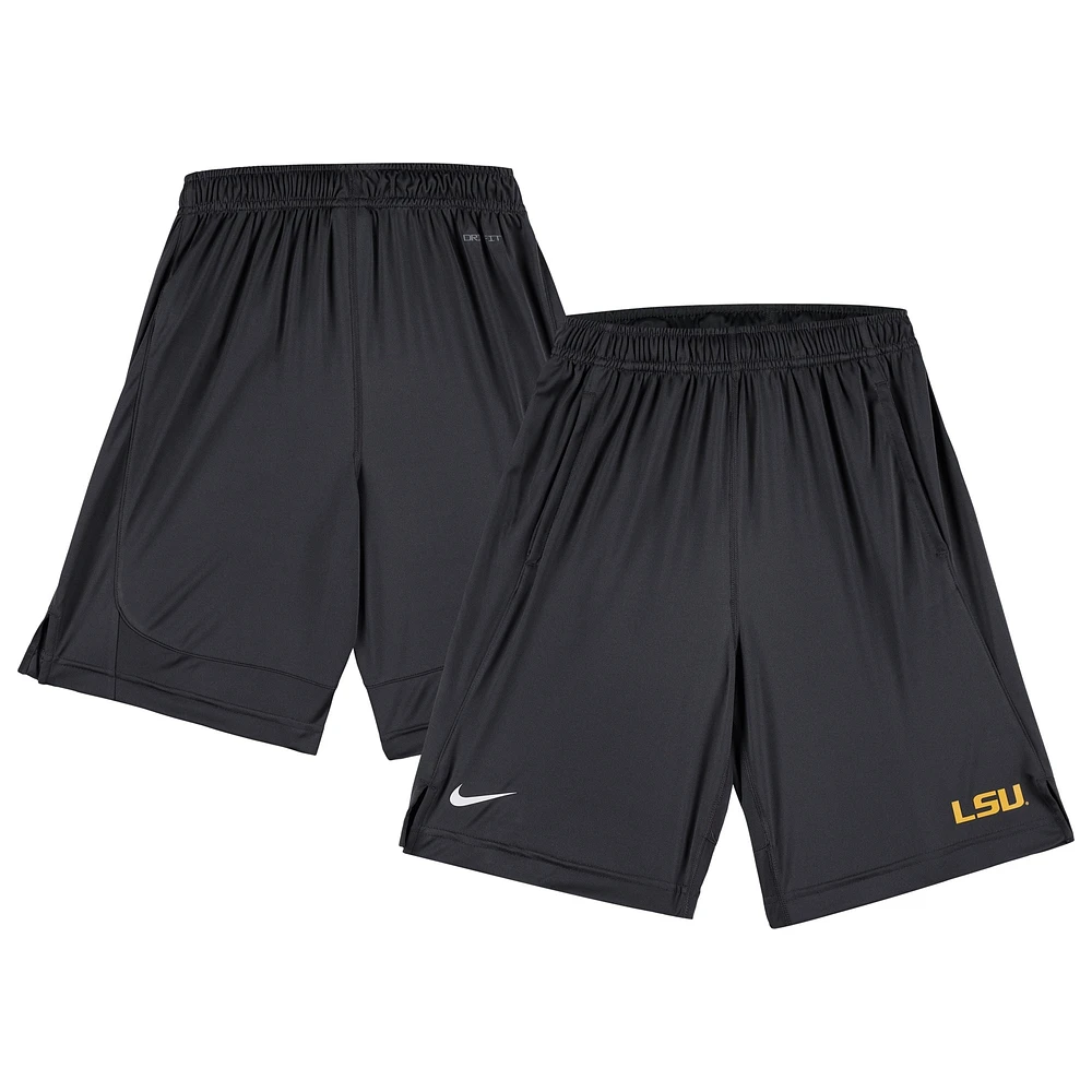 Youth Nike Anthracite LSU Tigers Fly Performance Shorts