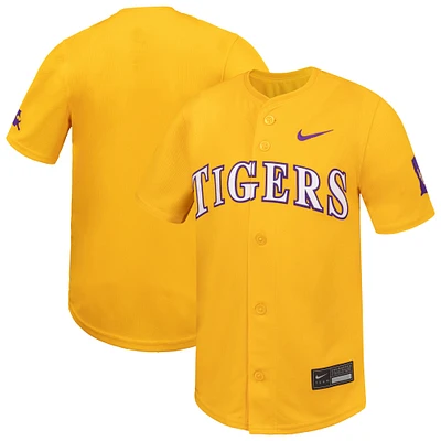 Youth Nike Gold LSU Tigers Limited Baseball Jersey