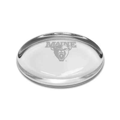 Maine Black Bears Oval Paperweight