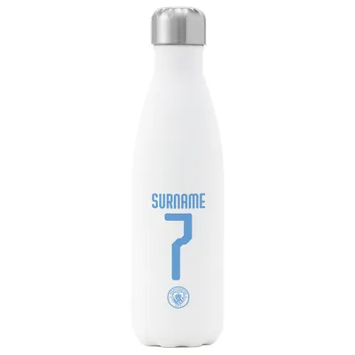 Manchester City 17oz. Personalized Back of Shirt Insulated Water Bottle