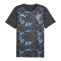 Men's Puma  Navy Manchester City 2024/25 Pre-Match Training Jersey