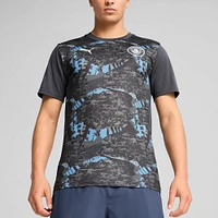 Men's Puma  Navy Manchester City 2024/25 Pre-Match Training Jersey