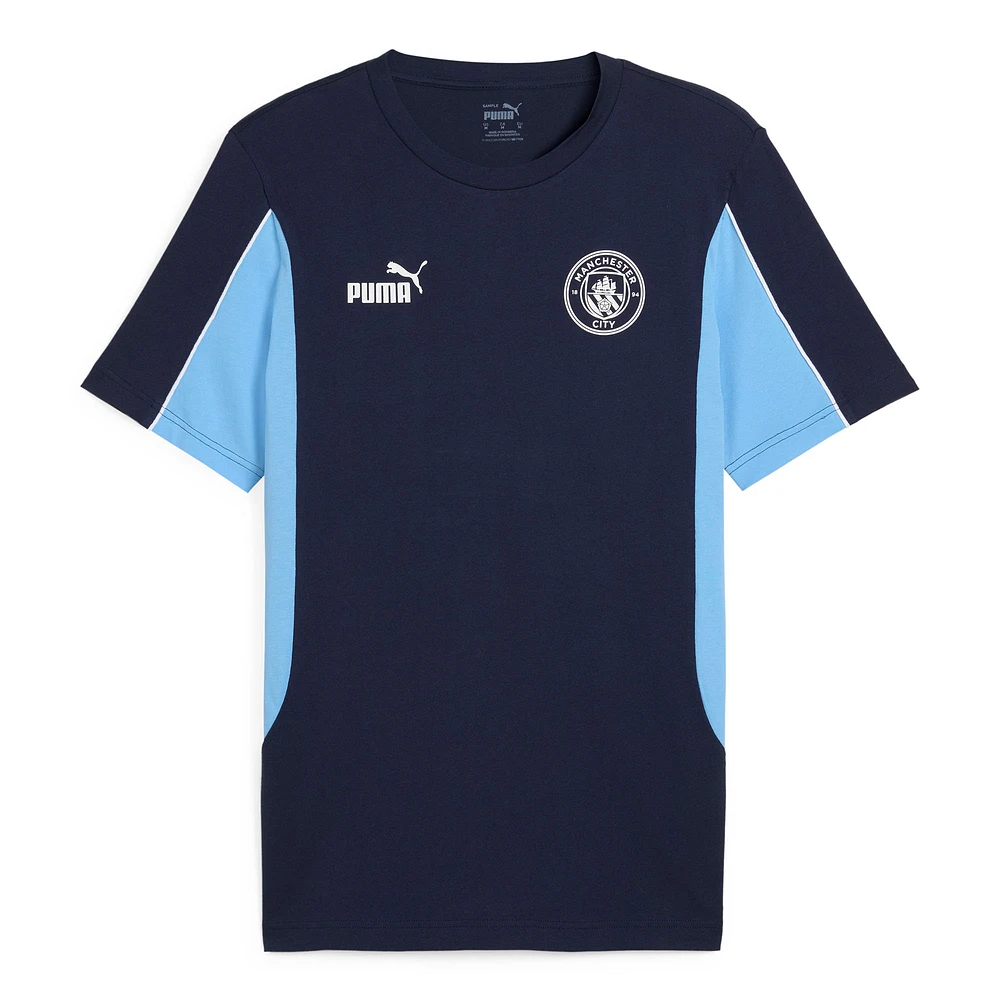 Men's Puma  Navy Manchester City ftblARCHIVE T-Shirt