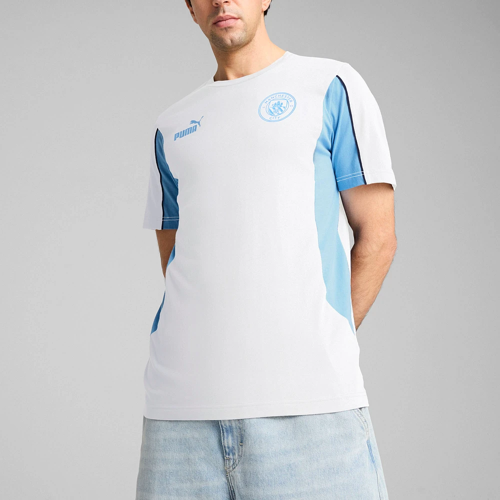 Men's Puma  White Manchester City ftblARCHIVE T-Shirt