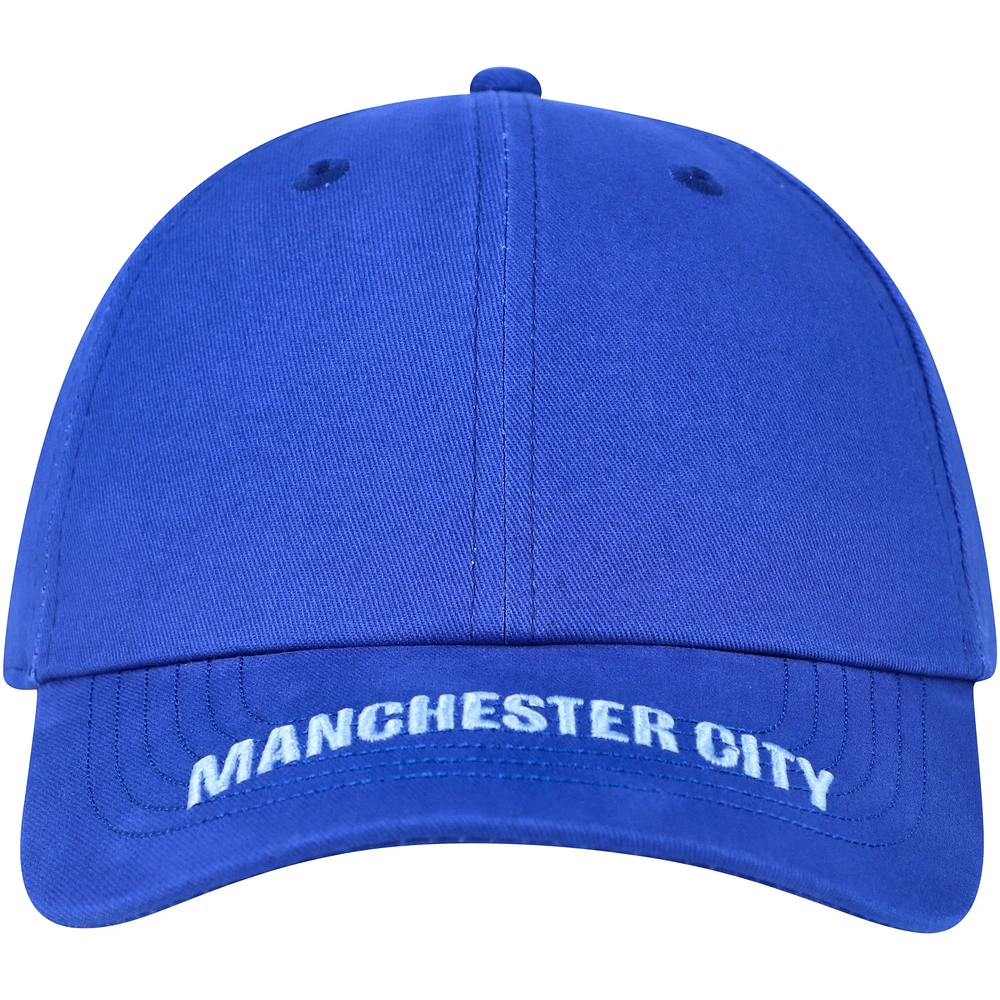 Men's Blue Sky Manchester City City Adjustable Hat