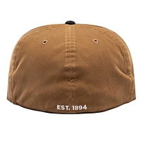 Casquette Homme Manchester City Cognac Ajustée Marron