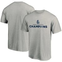 Men's Heathered Gray Manchester City 2021/22 Premier League Champions T-Shirt