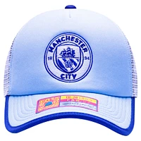 Casquette réglable bleu clair Manchester City Destiny Trucker pour homme