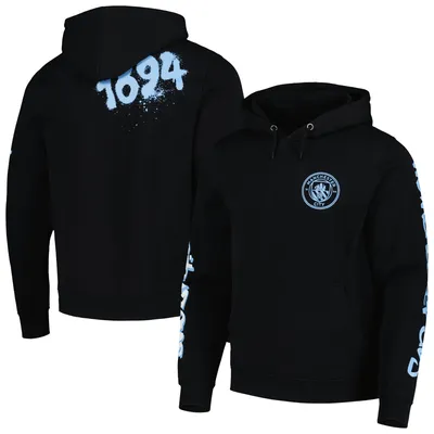 Manchester City Graffiti Pullover Hoodie - Black