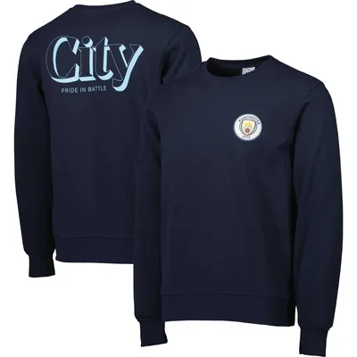 Manchester City Heritage Pullover Sweatshirt - Navy