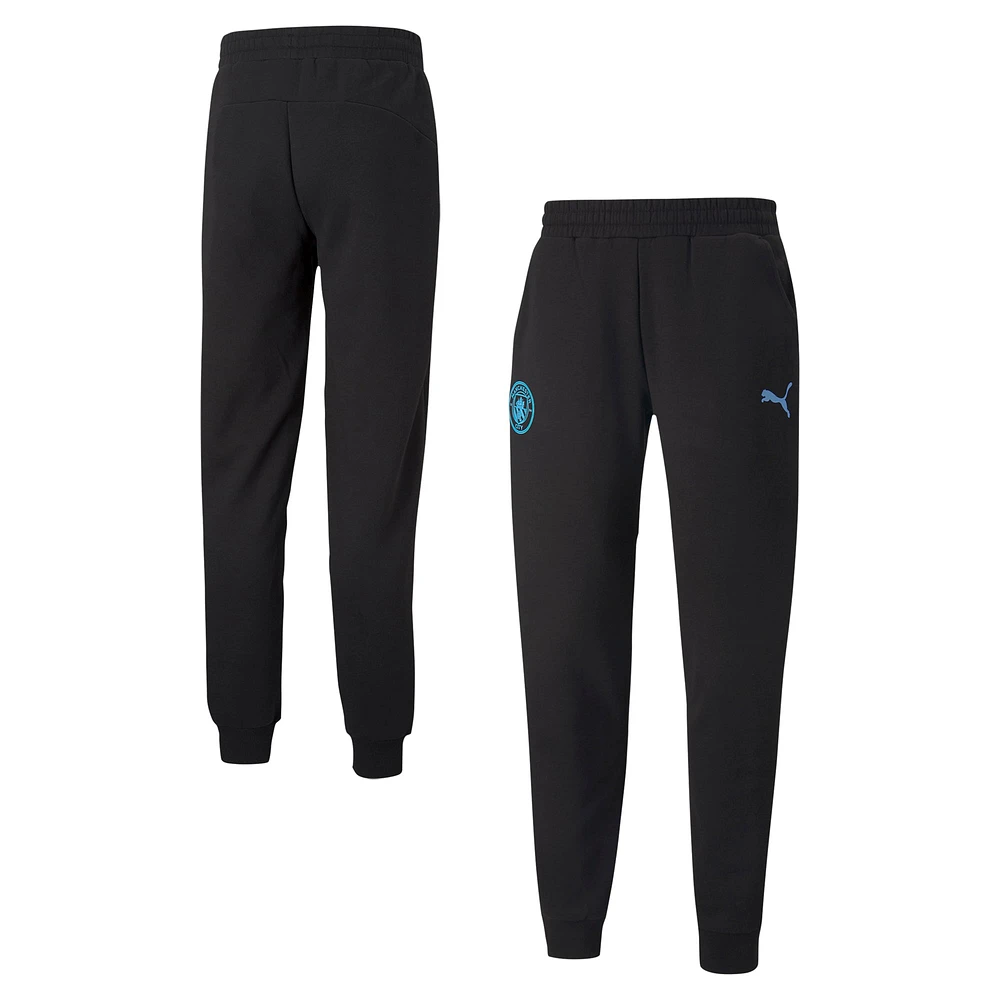 Men's Puma Black Manchester City Essentials Pants