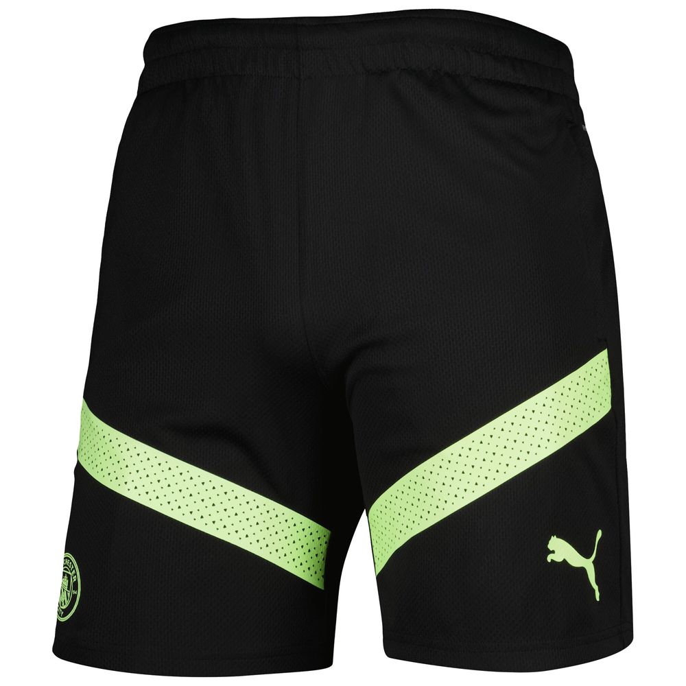 Men's Puma Black Manchester City Logo DryCELL Training Shorts