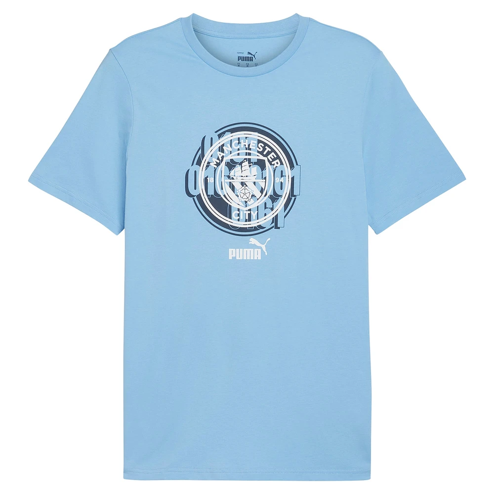 Men's Puma Light Blue Manchester City ftblCulture T-Shirt