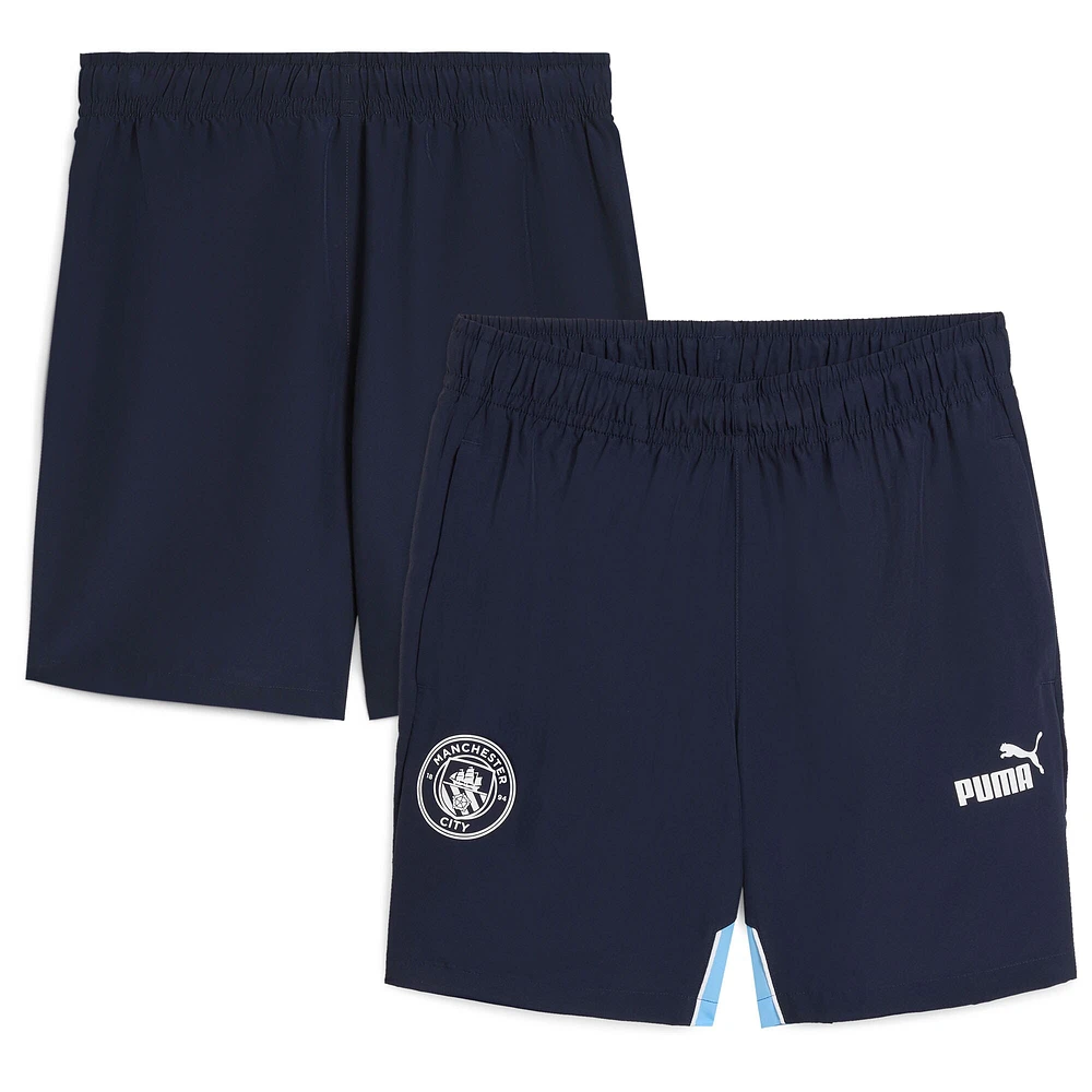 Men's Puma Navy Manchester City ftblArchive dryCELL Shorts