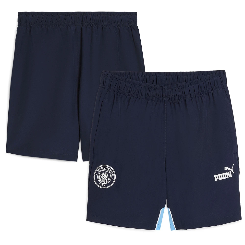Men's Puma Navy Manchester City ftblArchive dryCELL Shorts