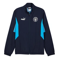 Men's Puma Navy Manchester City ftblARCHIVE Full-Zip Jacket
