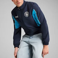 Men's Puma Navy Manchester City ftblARCHIVE Full-Zip Jacket