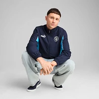 Men's Puma Navy Manchester City ftblARCHIVE Full-Zip Jacket