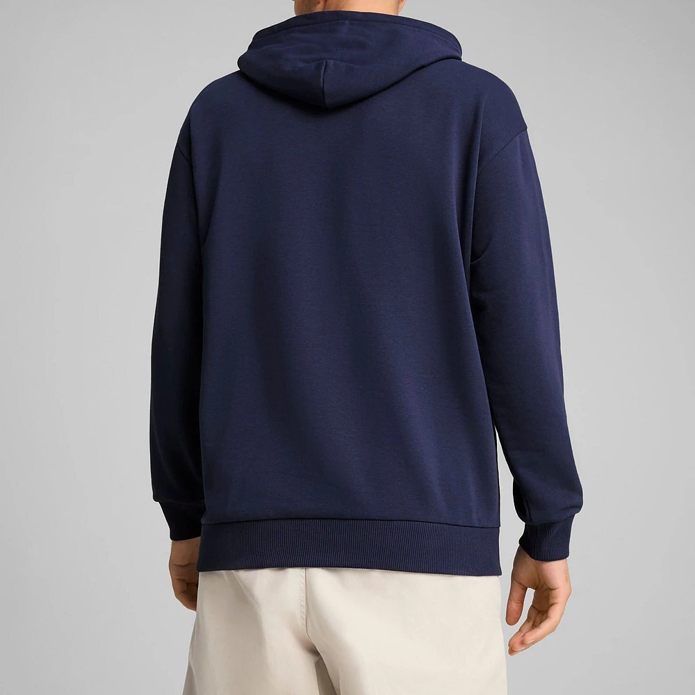 Men's Puma Navy Manchester City ftblNRGY+ Pullover Hoodie
