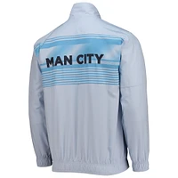 Men's Puma Sky Blue Manchester City 2022/23 Pre-Match Full-Zip Jacket