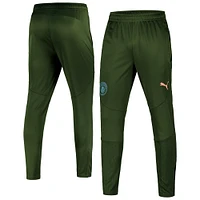 Pantalon d'entraînement Puma Sky Forest Green Manchester City 2024/25 dryCELL pour homme