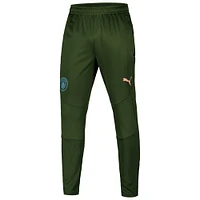 Pantalon d'entraînement Puma Sky Forest Green Manchester City 2024/25 dryCELL pour homme
