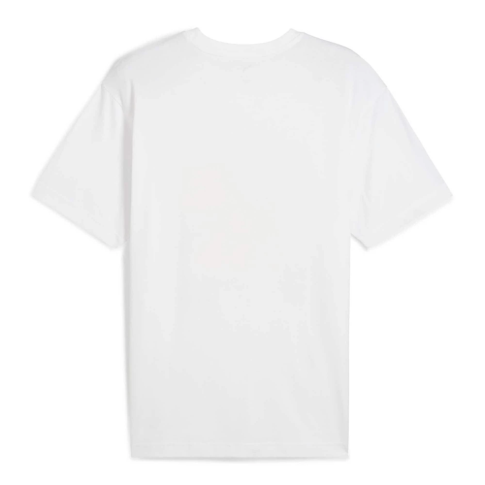 Men's Puma White Manchester City ftblNRGY+ T-Shirt