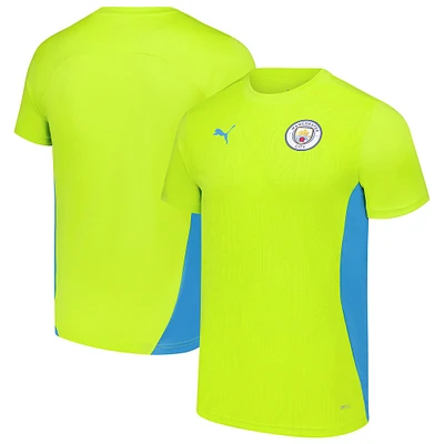 Maillot d'entraînement Puma jaune Manchester City 2024/25 pour homme