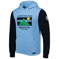 Men's Sky Blue/Navy Manchester City Lifestyle Pullover Hoodie