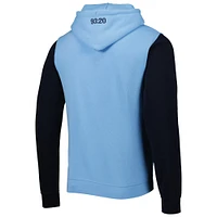 Men's Sky Blue/Navy Manchester City Lifestyle Pullover Hoodie