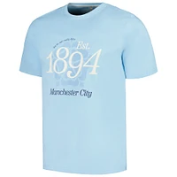 T-shirt Manchester City Established coupe décontractée bleu ciel pour homme