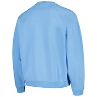 Men's Sky Blue Manchester City Foundation Oversized Raglan Pullover Sweatshirt