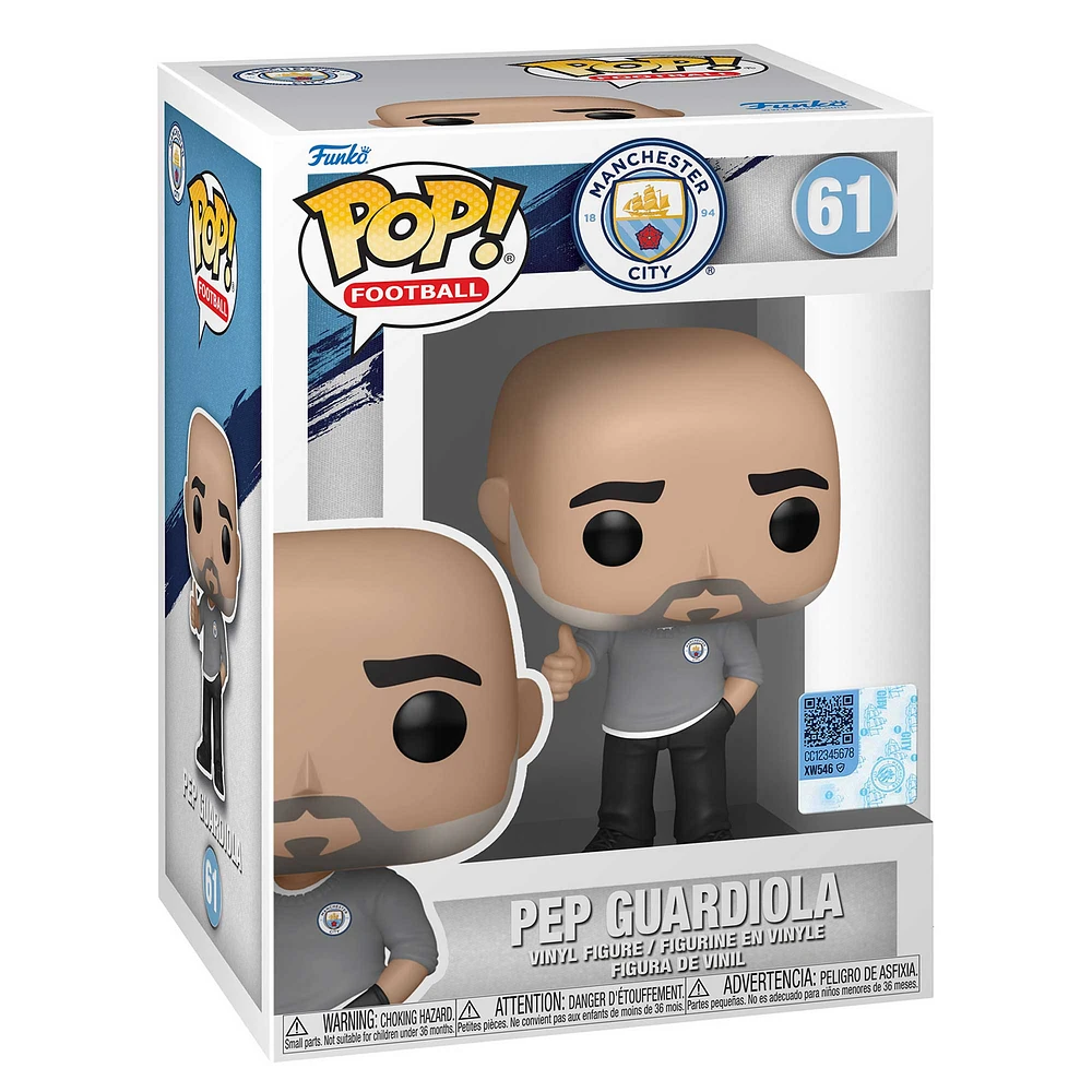 Pep Guardiola Manchester City #61 Funko Pop! Figurine en vinyle