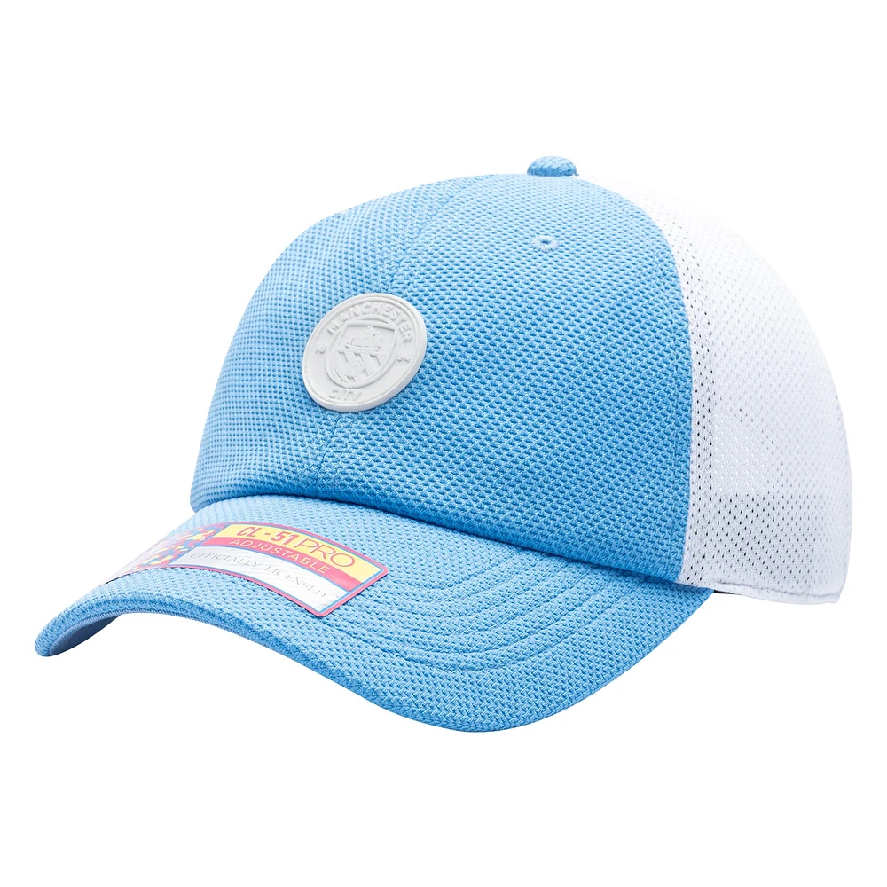 Unisex Sky Blue Manchester City Ace Classic Adjustable Hat