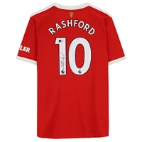Marcus Rashford Manchester United Autographed Adidas 2021-22 Red Jersey