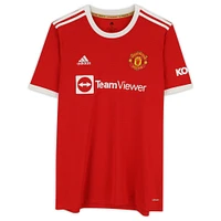 Marcus Rashford Manchester United Autographed Adidas 2021-22 Red Jersey