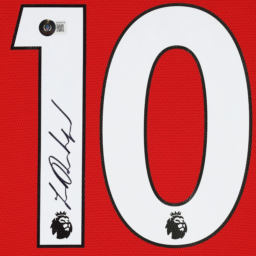 Marcus Rashford Manchester United Autographed Adidas 2021-22 Red Jersey
