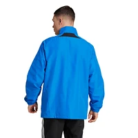 Veste de survêtement zippée intégrale adidas Urban Purist AEROREADY bleue Manchester United pour homme