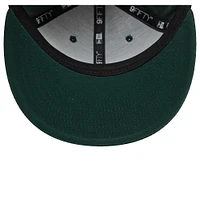 Men's New Era  Green Manchester United Bobble Terry 9FIFTY Snapback Hat