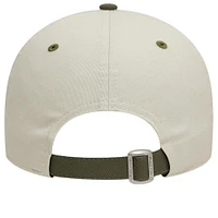 Men's New Era  Tan Manchester United Contrast 9FORTY Adjustable Hat