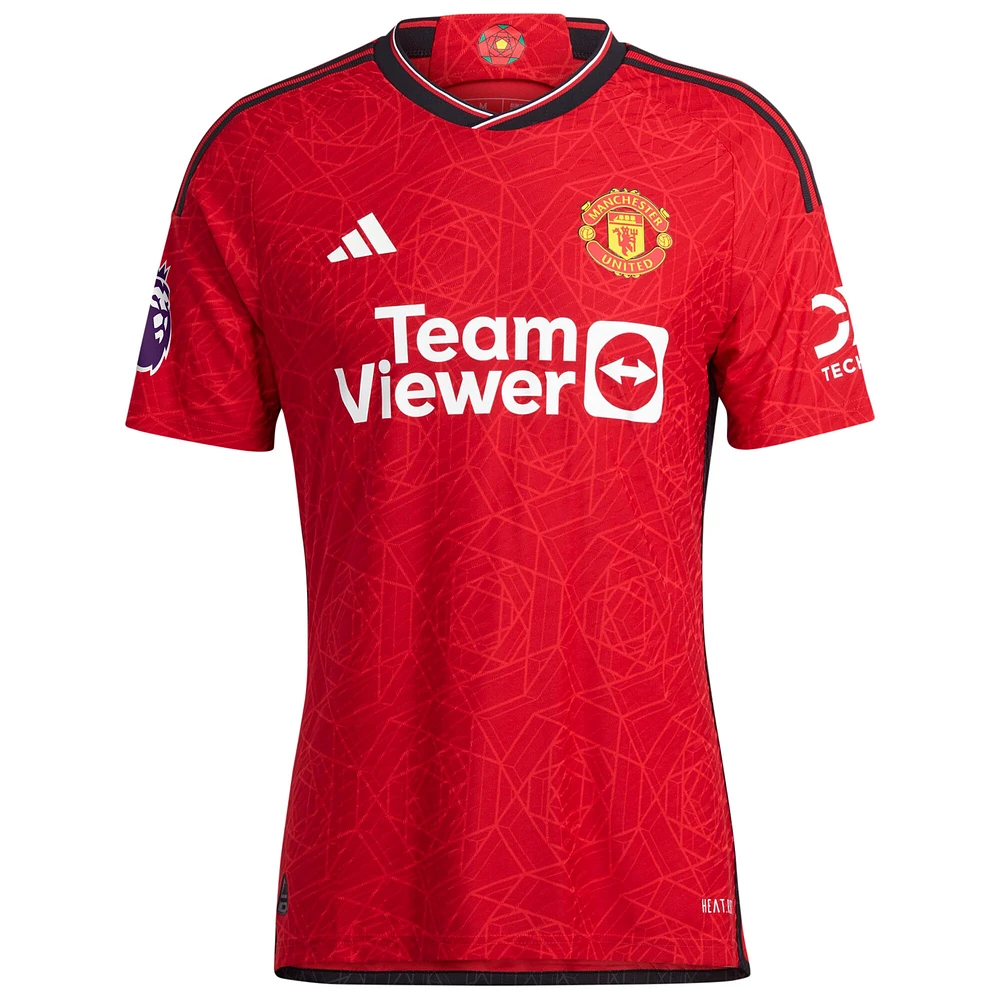 Maillot de joueur authentique Manchester United adidas Amad Diallo rouge pour homme