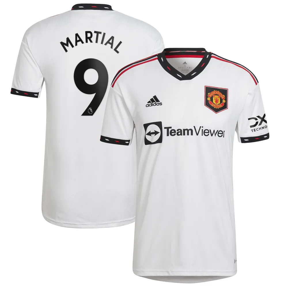 Great Barrier Reef vriendelijke groet bouwer Lids Anthony Martial Manchester United adidas 2022/23 Away Replica Player  Jersey - White | MainPlace Mall