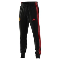 Pantalon adidas noir Manchester United 2024/25 DNA pour homme