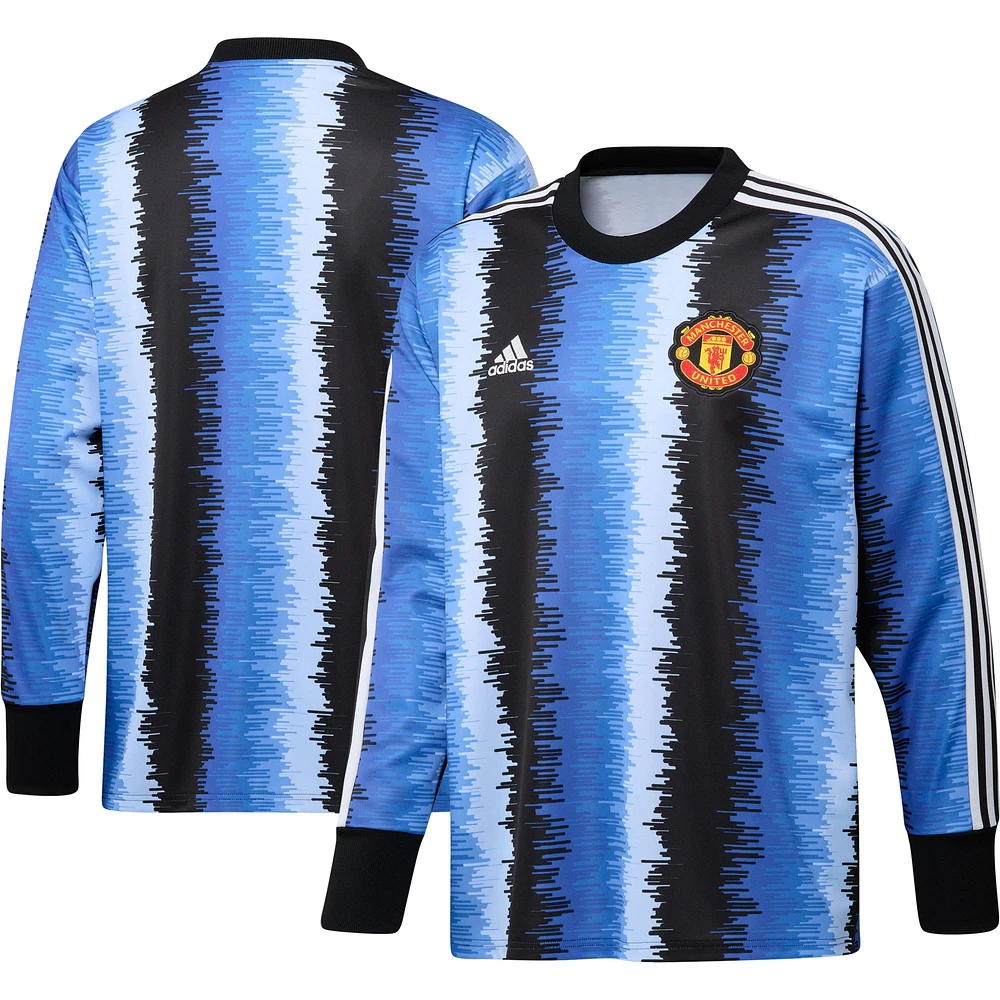 Maillot de gardien but adidas Manchester United Authentic Icon noir pour homme