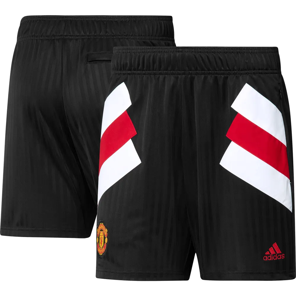 Men's adidas Black Manchester United Football Icon Shorts