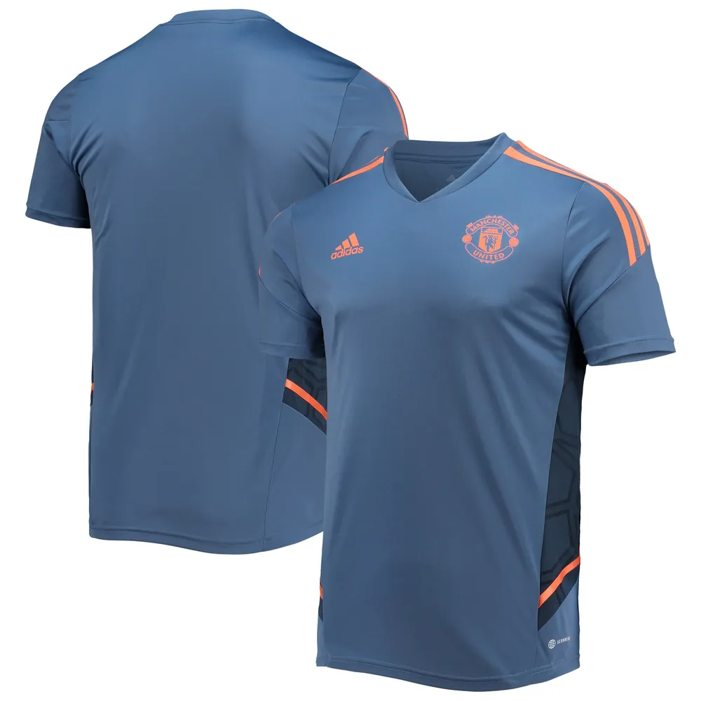 nuestra enlace escritura Lids Manchester United adidas Practice Training Jersey - Blue | Dulles Town  Center
